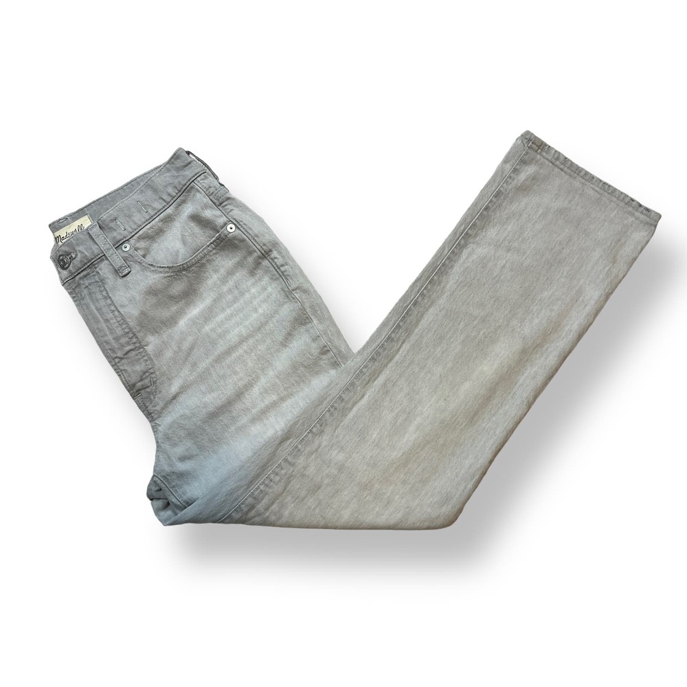 Madewell Slim Demi-Boot Jeans Gray Size 27 - Picture 7 of 13